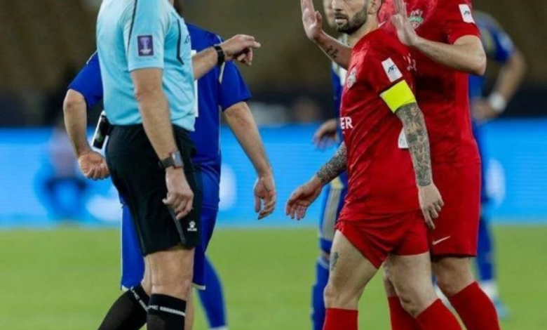 شباب الأهلي يطالب بإعادة مباراة ماتشيدا بعد اعتراض تحكيمي بدوري أبطال آسيا