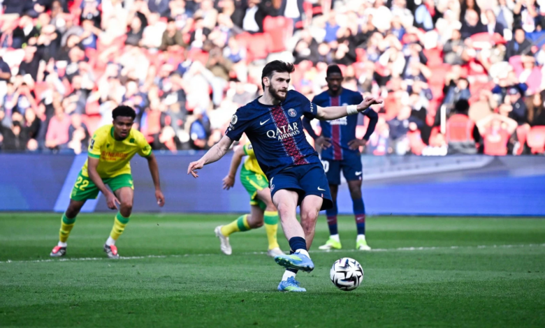 PSG يهزم نانت 3-0 ويعزز صدارته في الدوري الفرنسي