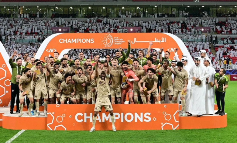 الريان القطري بطلاً لكأس الخليج للأندية وسط جدل تحكيمي