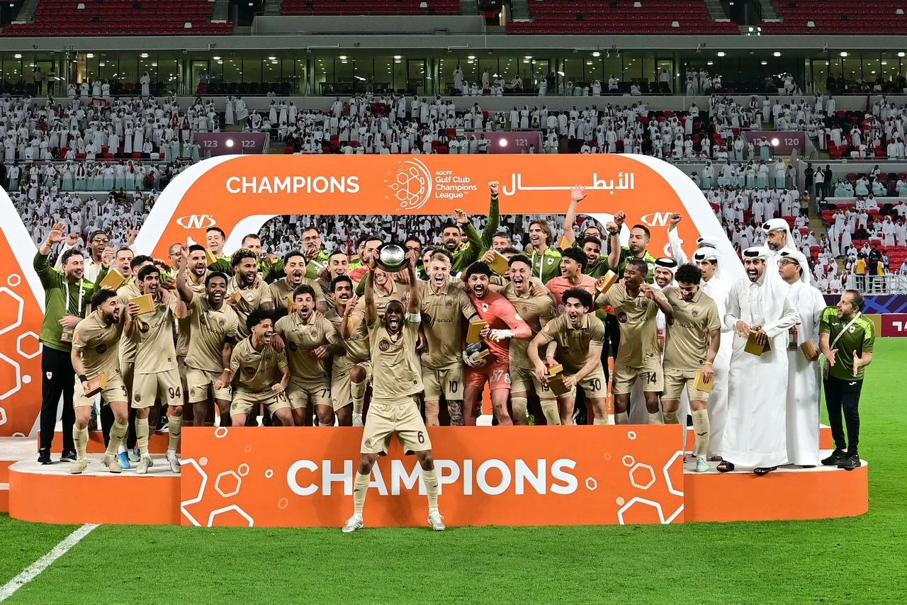 الريان القطري بطلاً لكأس الخليج للأندية وسط جدل تحكيمي