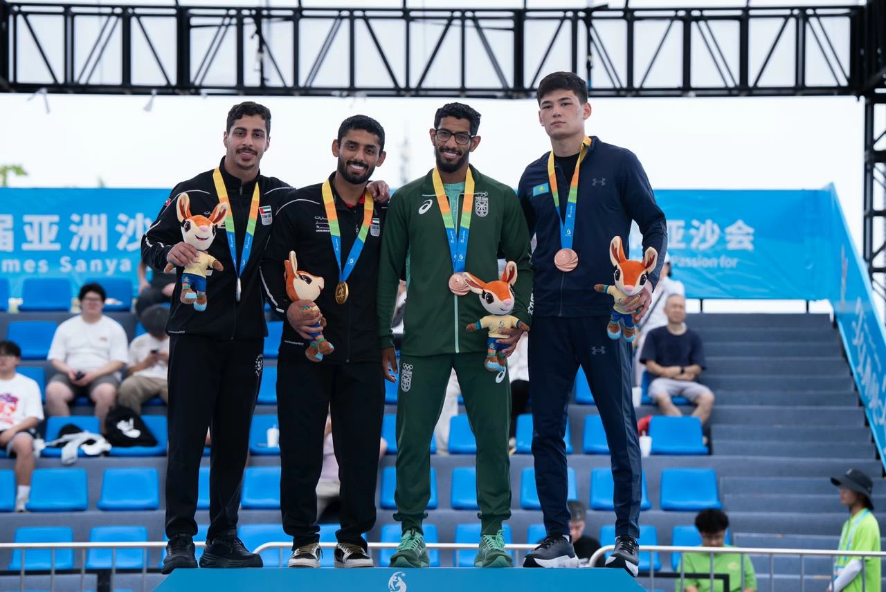 السعودية تفتتح رصيدها ببرونزية الجوجيتسو في ألعاب آسيا الشاطئية "سانيا 2026"