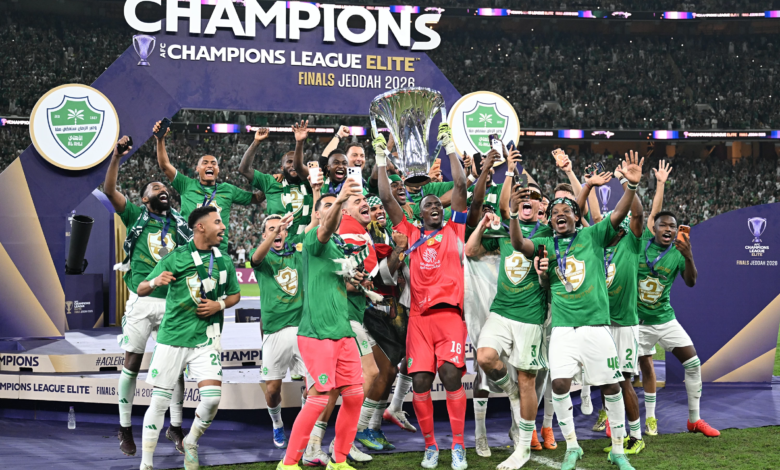 الأهلي السعودي يتوج بلقب دوري أبطال آسيا للنخبة مرتين | إنجاز تاريخي