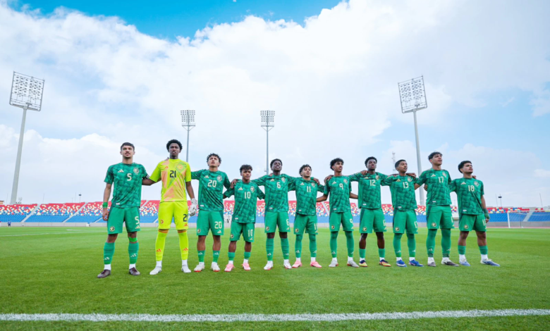 أخضر الناشئين يواجه ميانمار في افتتاح كأس آسيا 2026