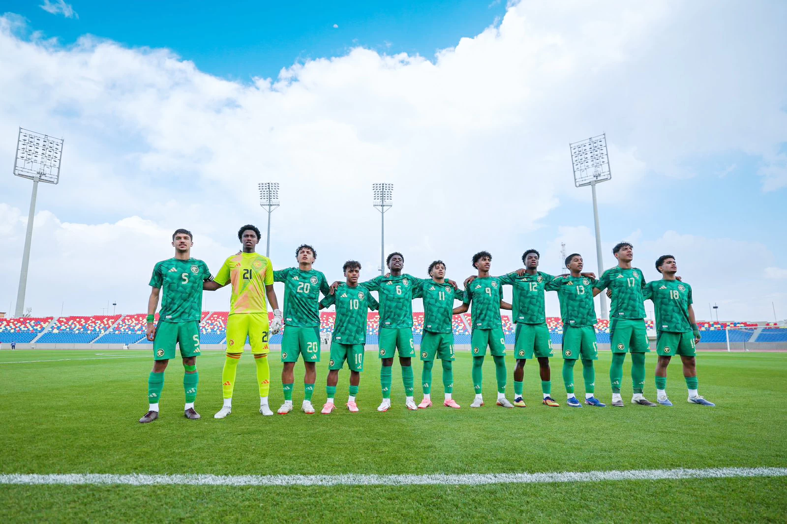 أخضر الناشئين يواجه ميانمار في افتتاح كأس آسيا 2026