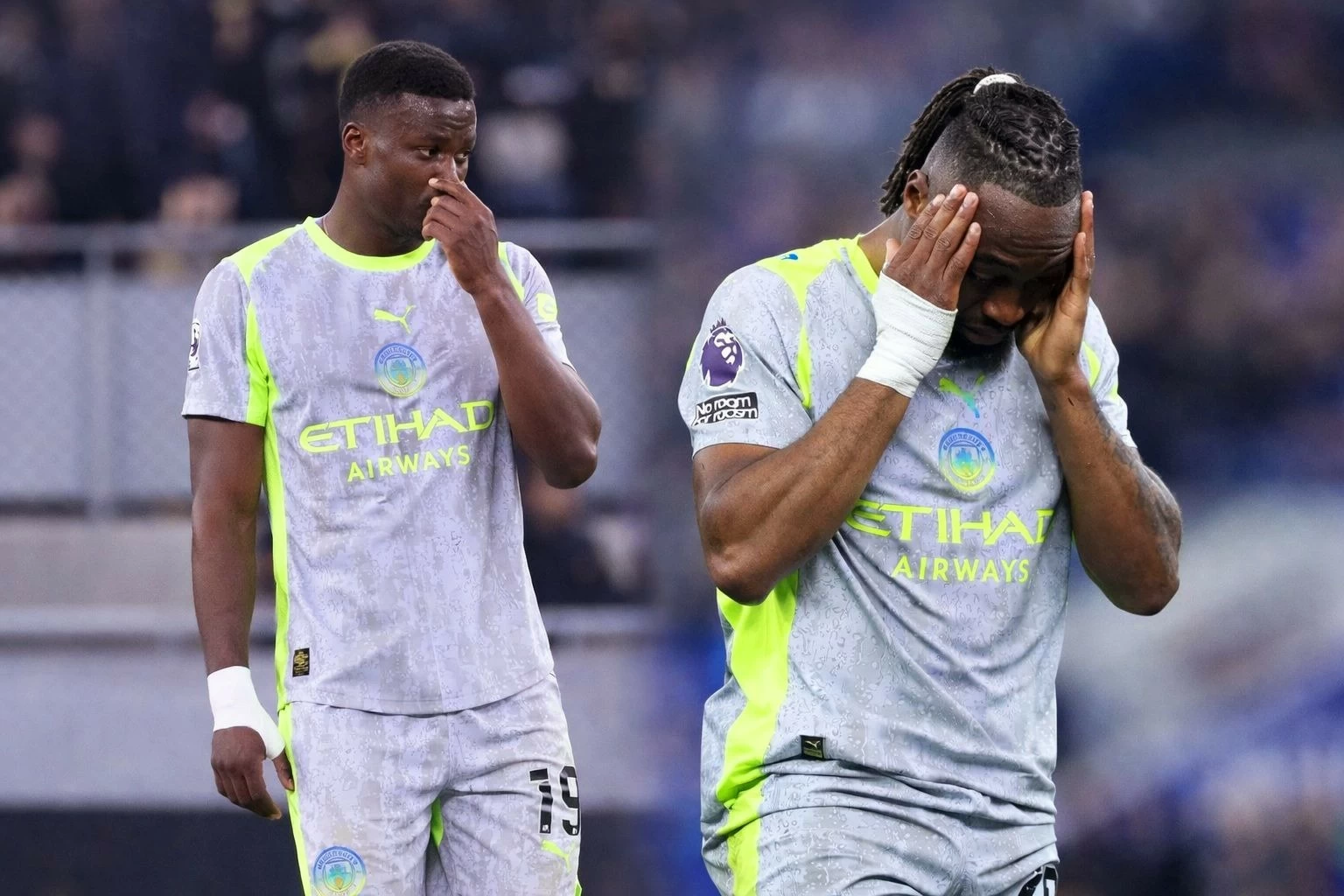 مانشستر سيتي يدين العنصرية ضد سيمينيو وغيهي بالدوري الإنجليزي