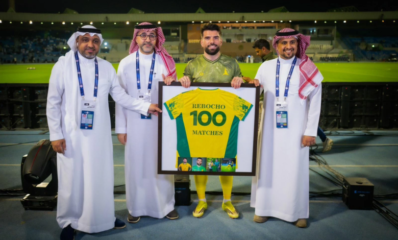 اللاعب ريبوتشو يفسد مئويته مع الخليج بخطأ قاتل أمام الهلال