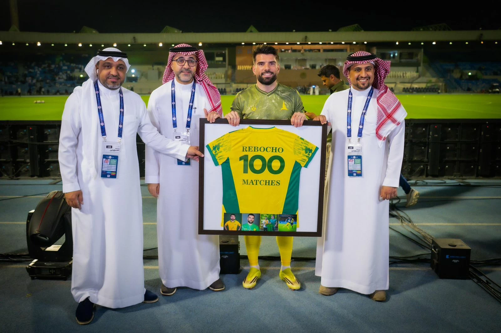 اللاعب ريبوتشو يفسد مئويته مع الخليج بخطأ قاتل أمام الهلال