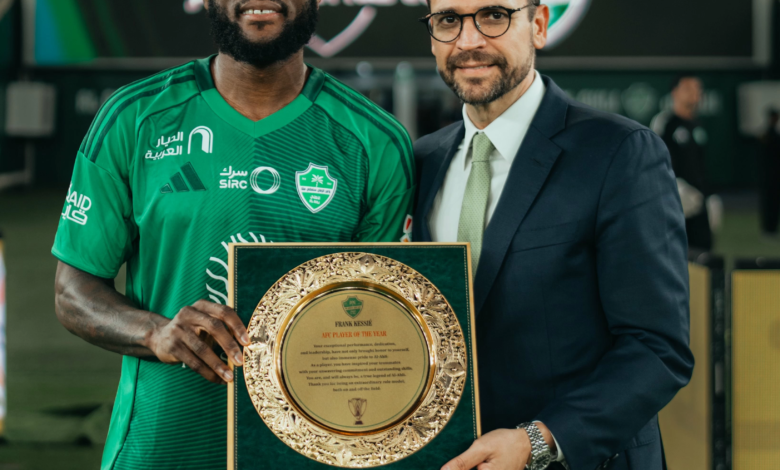 الأهلي يكرم فرانك كيسيه بعد تألقه في دوري أبطال آسيا
