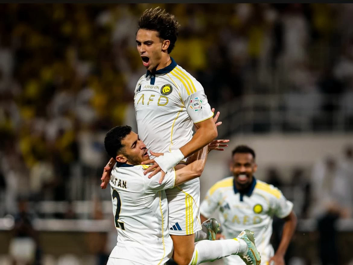 تألق جواو فيليكس مع النصر: 3 أرقام تاريخية في شباك الشباب