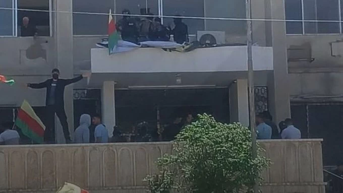 محافظ الحسكة يحذر من التخريب والفوضى بالقصر العدلي