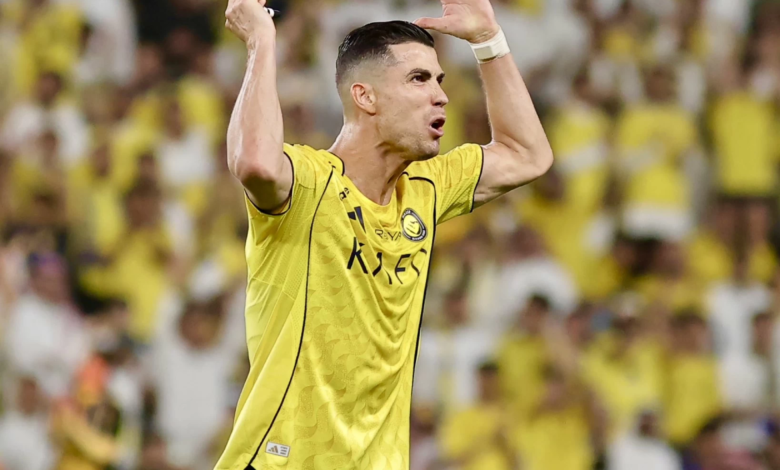 حسرة كريستيانو رونالدو بعد تعادل النصر والهلال ورسالته للجماهير