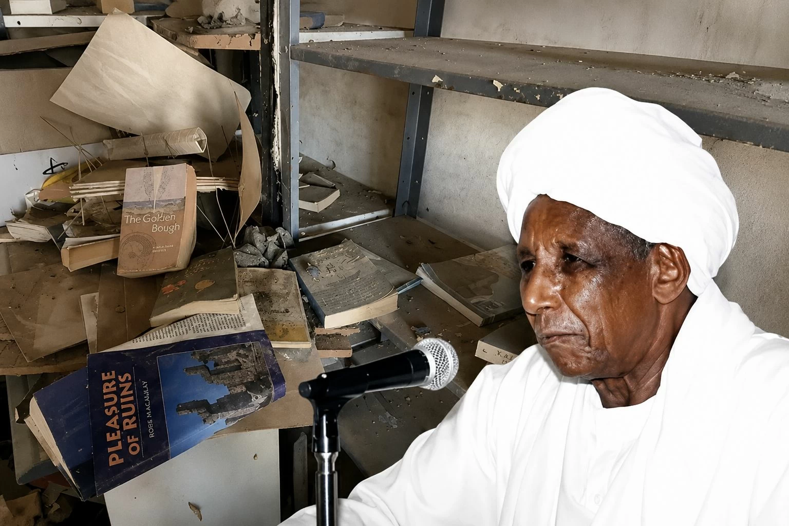 تدمير مكتبة العلامة عبد الله الطيب: خسارة فادحة للتراث السوداني