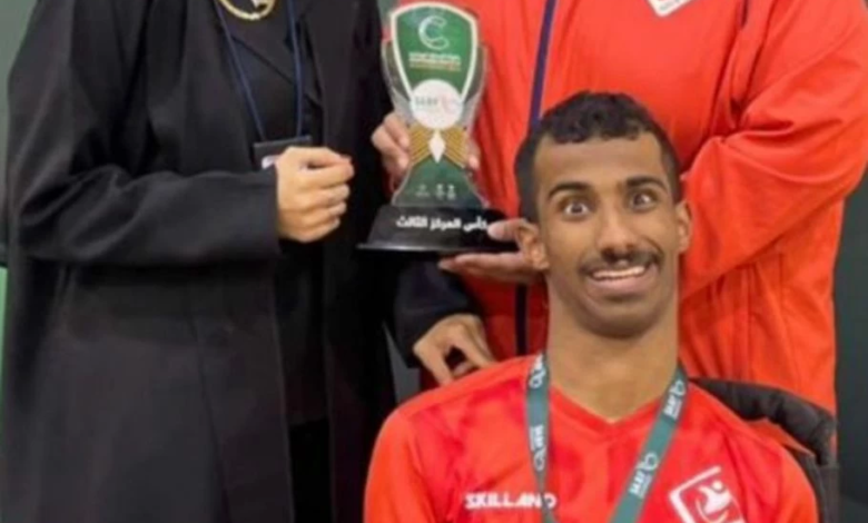 عبد العزيز الزهراني يمثل السعودية في بطولة العالم للبوتشيا