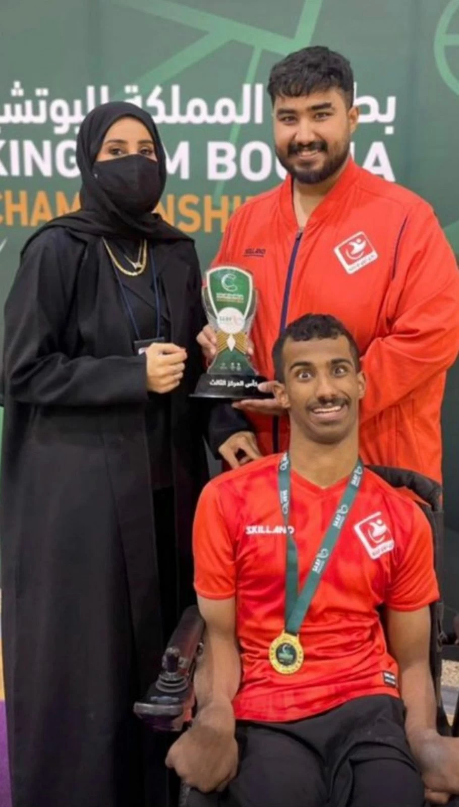عبد العزيز الزهراني يمثل السعودية في بطولة العالم للبوتشيا