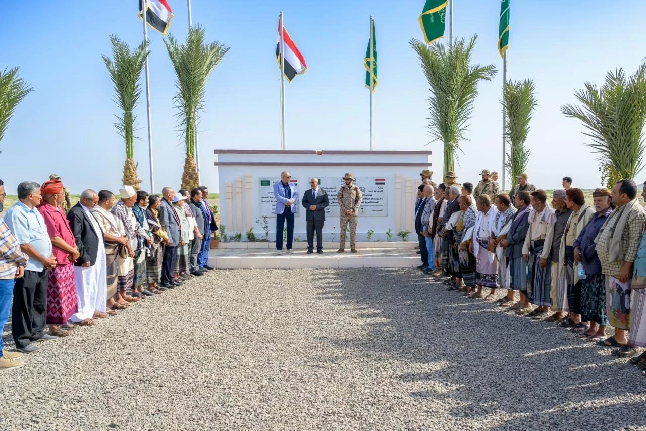 إطلاق مشاريع سعودية في تعز لإعادة الإعمار والتنمية