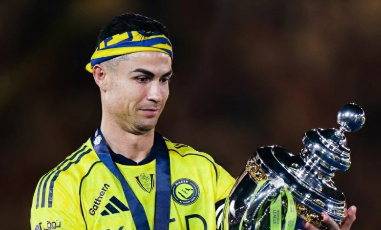 قصة تتويج رونالدو مع النصر بلقب الدوري السعودي ودموع الفرح