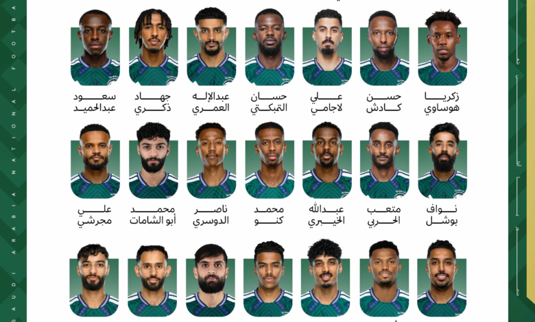 قائمة المنتخب السعودي لكأس العالم 2026: دونيس يختار 30 لاعباً