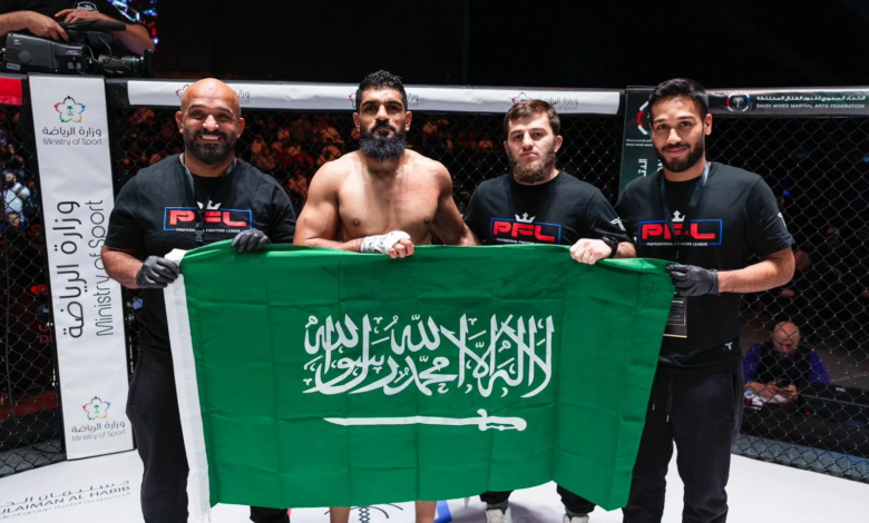 المقاتل السعودي أحمد البراهيم يواجه خصماً جديداً في دبي