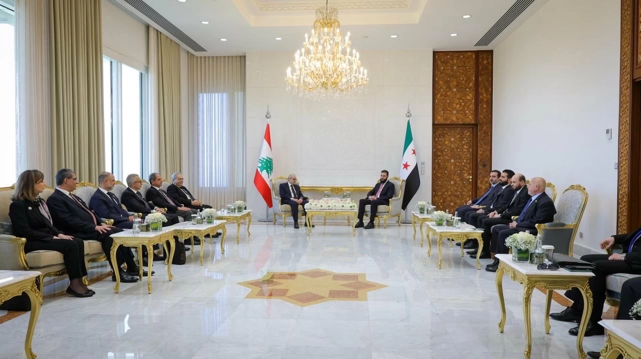 تطور العلاقات السورية اللبنانية بعد لقاء سلام والشرع
