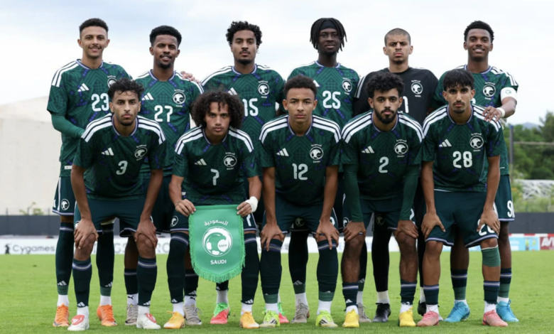 فوز المنتخب السعودي تحت 21 عامًا على كولومبيا ببطولة تولون