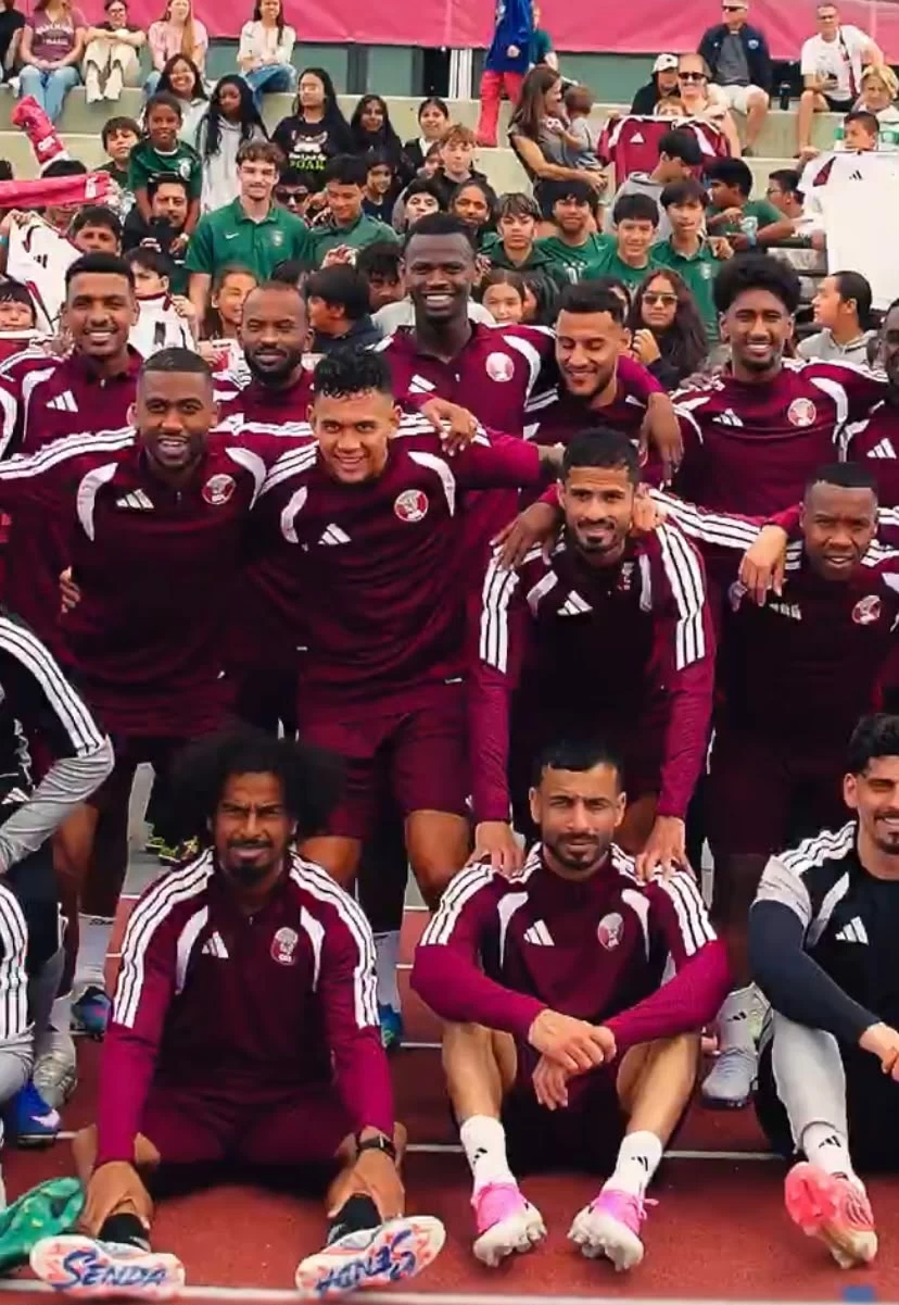 مباراة المنتخب القطري والسلفادور الودية استعداداً لكأس العالم