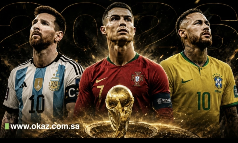 الرقصة الأخيرة في مونديال 2026: ميسي ورونالدو أم نيمار؟
