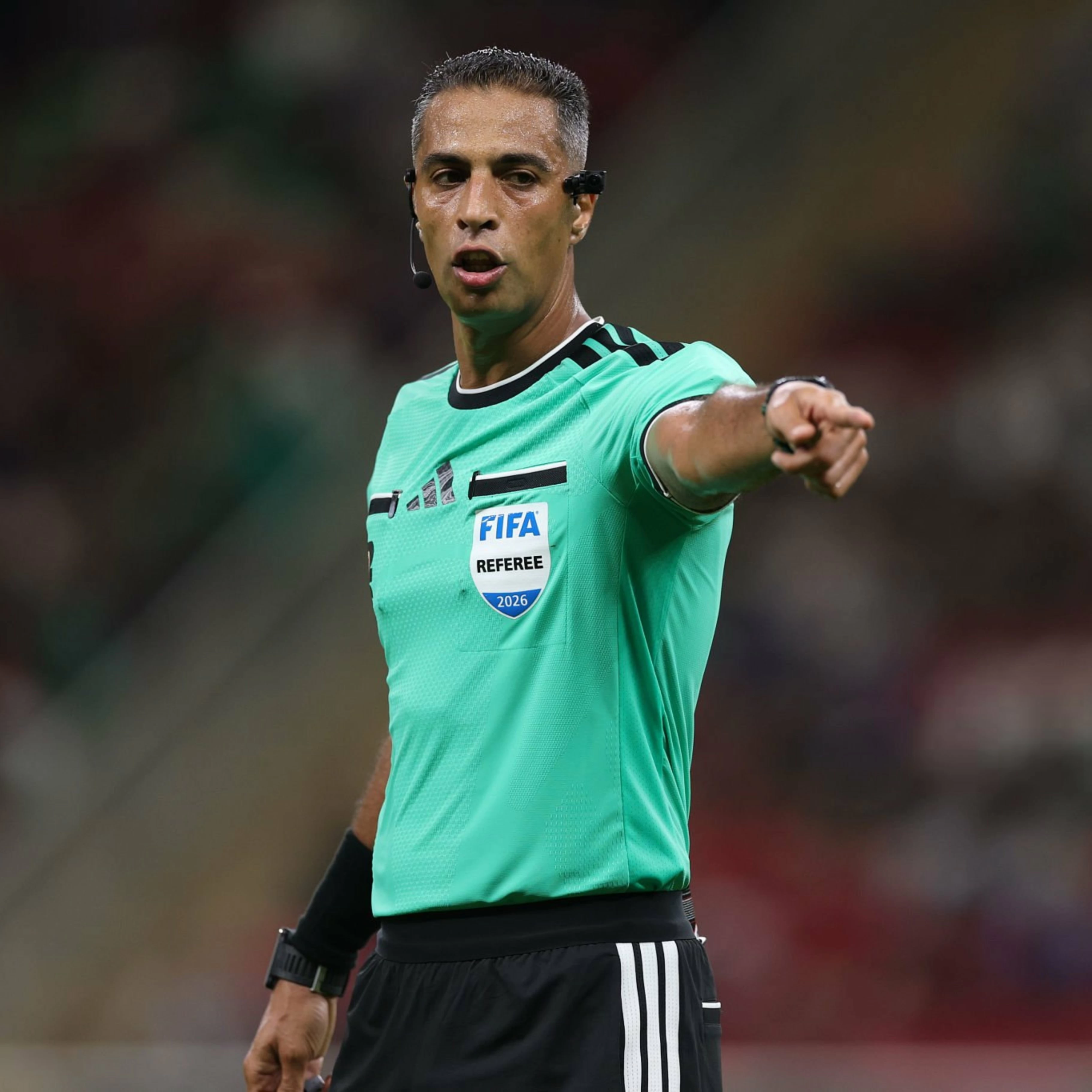 اختيار الحكم أمين عمر لمباراة العراق والنرويج بتصفيات كأس العالم 2026