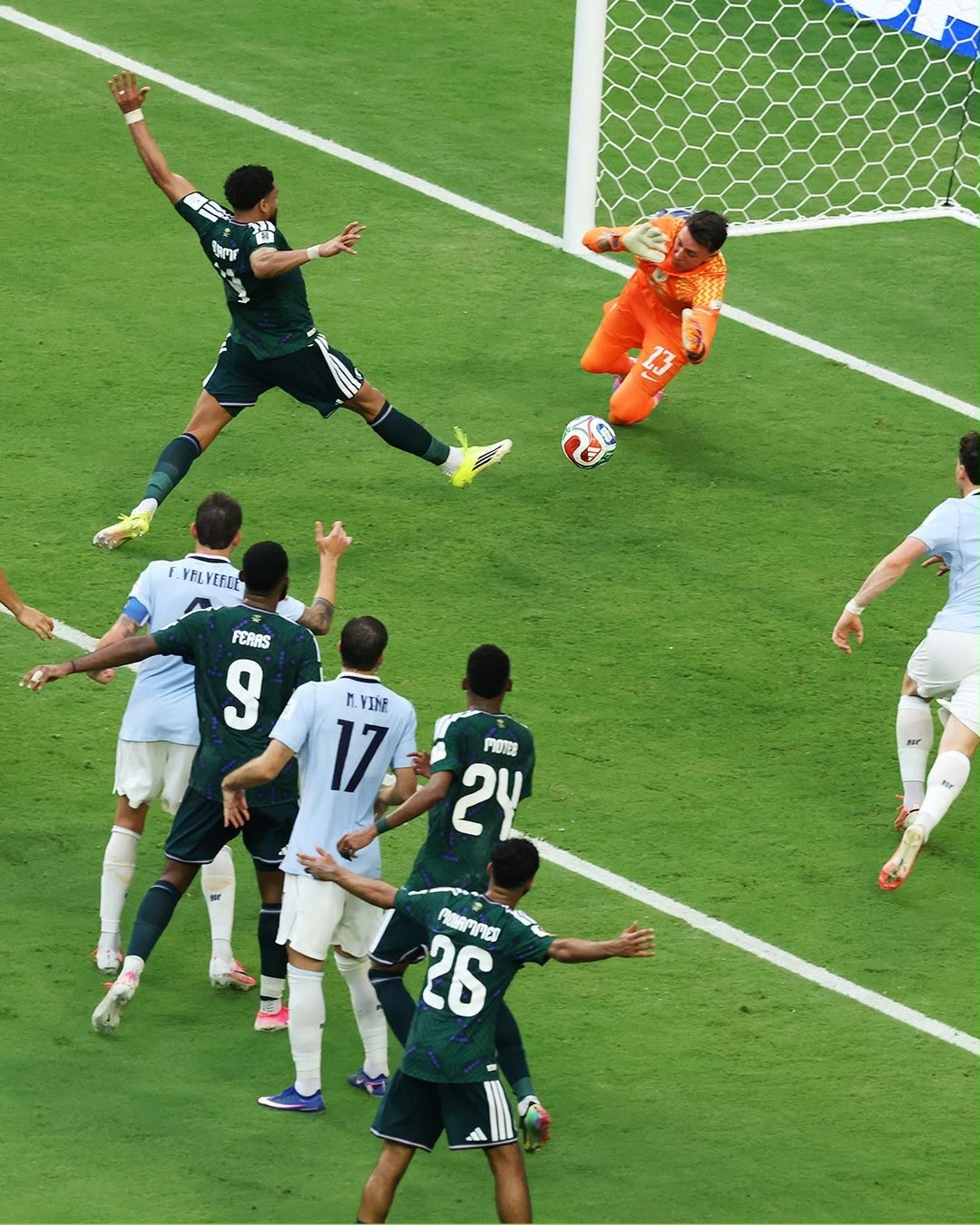 المنتخب السعودي يحقق قفزة هائلة في تصنيف فيفا بعد هدفه ضد أوروغواي