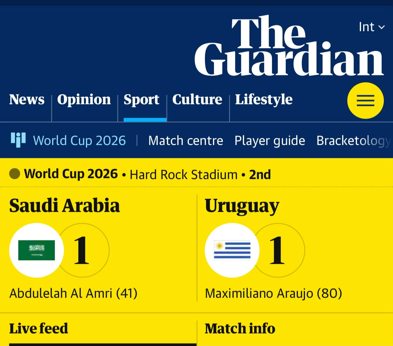 فوز المنتخب السعودي على أوروغواي بمونديال 2026: تحليل وردود فعل