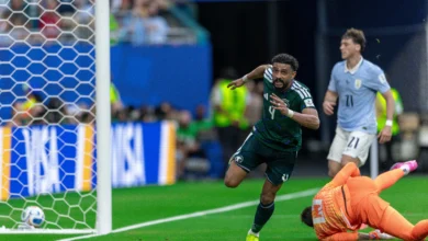 تقييمات مباراة السعودية وأوروغواي: العمري الأعلى سعودياً