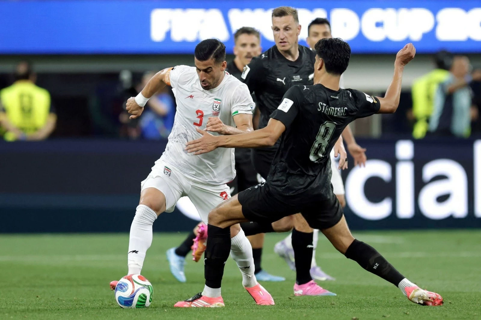 تعادل إيران ونيوزيلندا 2-2 في مجموعة مصر بكأس العالم 2026