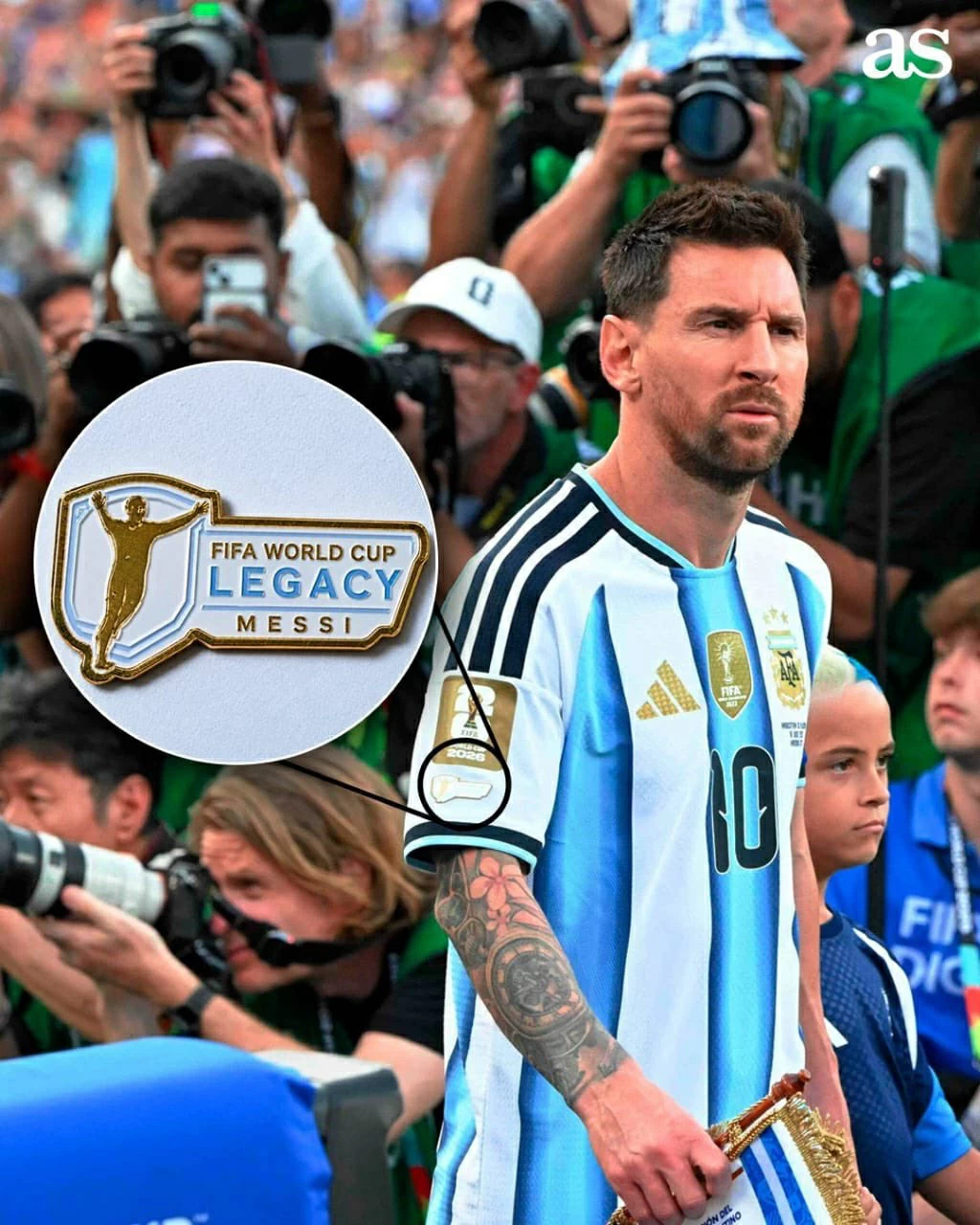 شارات نجوم المونديال 2026: فيفا يكرم ميسي ومبابي بإرث تاريخي