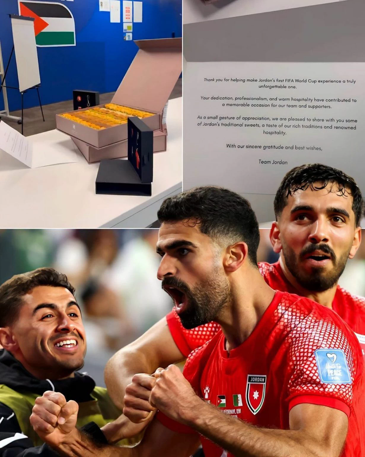 المنتخب الأردني: أخلاق عالية وروح رياضية بعد وداع مشرف