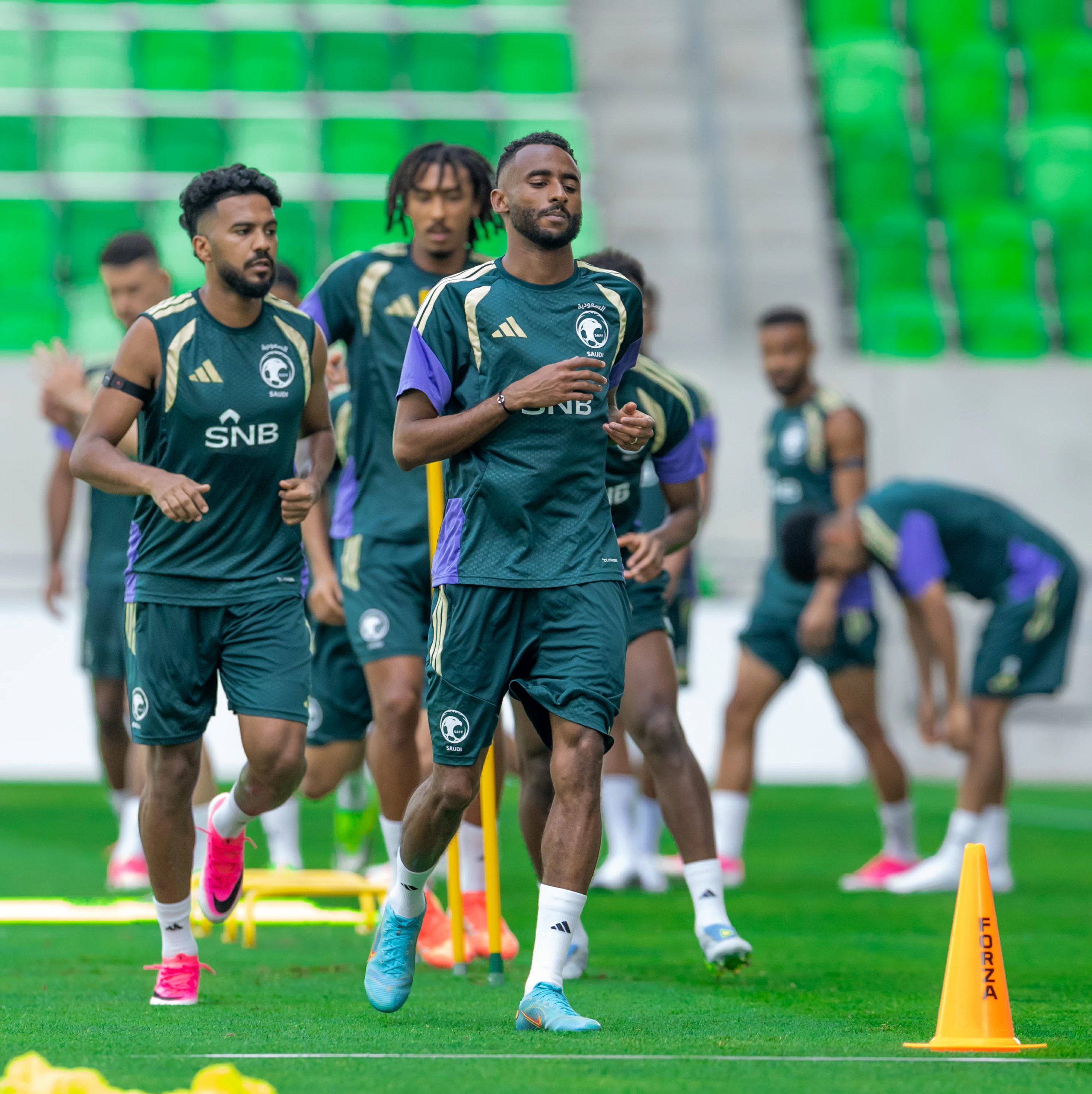 المنتخب السعودي يستعد في أمريكا لتصفيات مونديال 2026