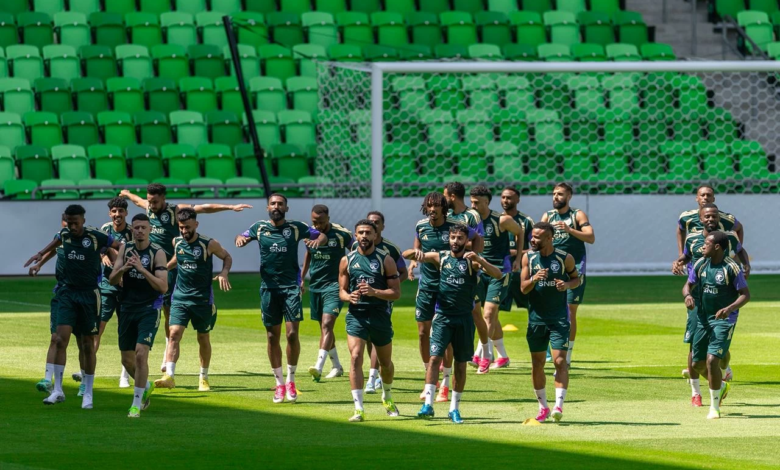 المنتخب السعودي يستعد للرأس الأخضر في تصفيات كأس العالم 2026