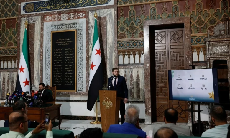 اكتمال تشكيل مجلس الشعب السوري: أولى الجلسات في 6 يوليو