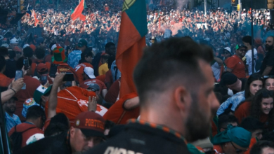 كريستيانو رونالدو يحتفل مع جماهيره في تورنتو بكأس العالم 2026