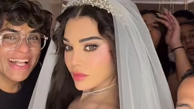 هيفاء وهبي تثير الجدل بفستان زفاف.. حقيقة زواجها الجديد
