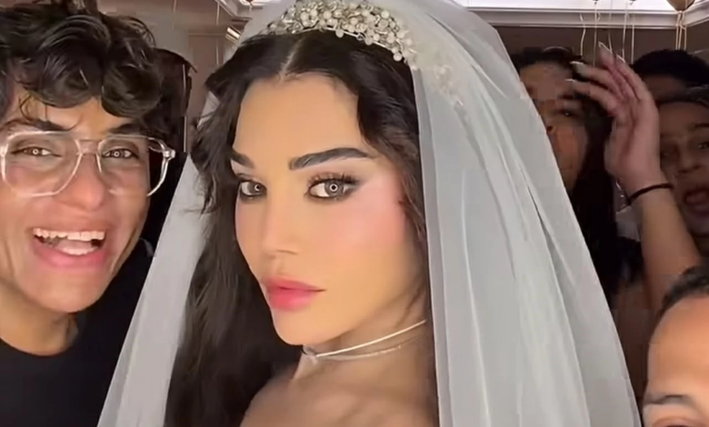 هيفاء وهبي تثير الجدل بفستان زفاف.. حقيقة زواجها الجديد